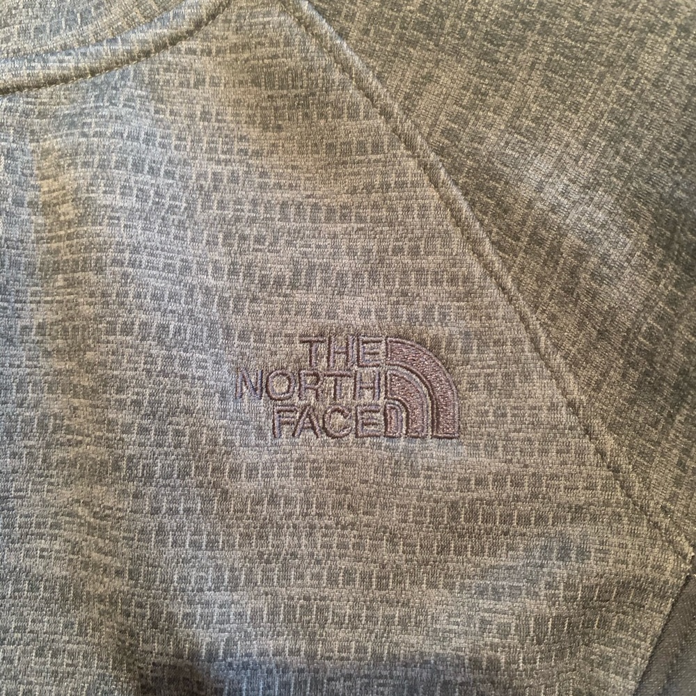 The North Face Zip-Up Black and Gray Jacket (XS) - Picture 3 of 5